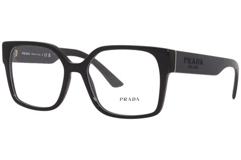 prada pr 10wv 1ab1o1|Prada PR 10WV Rectangle Eyeglasses .